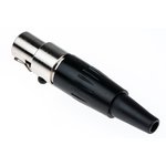 TA4FX, XLR Connectors 4 PIN FEMALE PLUG