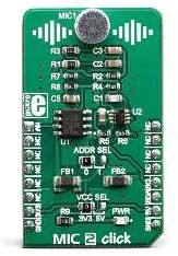 MIKROE-3445, Audio IC Development Tools MIC 2 Click
