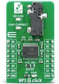 MIKROE-4159, Audio IC Development Tools Shenzhen Qianle Microelectronics TechnologyKT403A