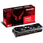 Видеокарта PowerColor PCI-E 4.0 RX7800XT 16G-E/OC AMD Radeon RX 7800XT 16Gb ...