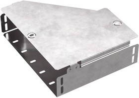 Переходник правый с крышкой Стандарт 300х150х80 (0,7 мм) Промрукав