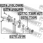 0274-J10LOWR, Втулка направляющая суппорта тормозного заднего