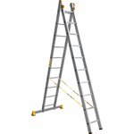 Алюминиевая двухсекционная профессиональная лестница P2 9210