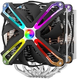 Фото 1/4 Кулер ZALMAN CNPS20X, 2x140mm RGB FANS, 6 HEAT PIPES 4-PIN PWM 800-1500 RPM