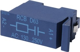 RC suppressor, 130-250 V 50/60 Hz for CWB9-CWB80, 12242513