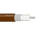 84316 001100, Coaxial Cables 26AWG 1C SHIELD 100ft SPOOL BROWN