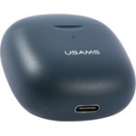 Беспроводные bluetooth-наушники USAMS с микрофоном (TWS) USAMS-IA04, синие (BHUIA03)