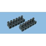 0 342 65, Non-Fused Terminal Block, 12-Way, 32A, 10 mm² Wire, Screw Down Termination
