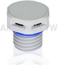 Фото 1/4 VENT-PS1YBK-N8001, Vent Series M12 Pressure Relief Vent, 16mm H