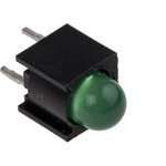 550-0204F, LED Circuit Board Indicators GREEN DIFFUSED