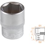 AF00030016, AFFIX Головка торцевая стандартная шестигранная 3/8", 16 мм