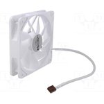 AK-FN065-WKT03, Fan: DC; axial; 12VDC; 120x120x25mm; 28.9dBA; HDB; 600?1900rpm