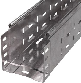 Лоток перфорированный Стандарт 100х100х3000 (1,0 мм) (6 м/уп) Промрукав