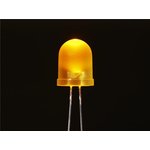3260, Adafruit Accessories Diffused Yellow 10mm LED (25 pack)