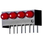 551-0207-004F, LED Circuit Board Indicators HI EFF GREEN DIFF