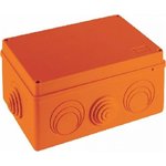 JBS210 Коробка огн. E110, о/п 210х150х100, 8 вых., IP55, 12P, цвет оранж 43056HF