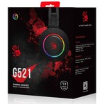 A4 Bloody G521 WHITE 2.3м мониторные USB оголовье