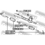 CDRKB-SRX, CDRKBSRX_пыльник рулевой рейки!\ Cadillac SRX 03-10