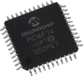 Фото 1/3 PIC16F74-I/PT, 8-bit Microcontrollers - MCU 7KB 192 RAM 33 I/O