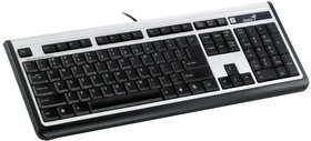Фото 1/7 Клавиатура Wired multimedia keyboard Genius SmartKB-100, USB, 104 buttons + SmartGenius button, 12 programable keys , App support, classic
