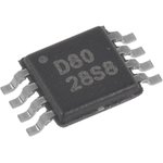DAC8550IBDGKT, Digital to Analog Converters - DAC 16B Ultralow Glitch Vltg Output DAC