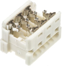 Фото 1/6 90327-0357, 6-Way IDC Connector Socket for Cable Mount, 2-Row