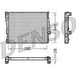 DRM05069, Радиатор системы охлаждения BMW: 3 (E46) 320 d/320 i/323 i/328 i 98 - ...