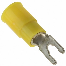 0190990045, Yellow 6 Stud Spade Terminal Connector Crimp 10-12 AWG