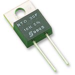 RTO050F680R0JTE1, Резистор в сквозное отверстие, 680 Ом, Серия RTO, 50 Вт, ± 5% ...