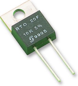 RTO050F68000JTE1, Резистор в сквозное отверстие, радиальные выводы, 6.8 кОм, RTO 50, 50 Вт, ± 5%, TO-220, 500 В