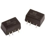 ISE1505A, Isolated DC/DC Converters - SMD DC-DC, 1W SMD, SINGLE O/P, UNREG