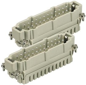 Фото 1/3 09330242626, Heavy Duty Power Connectors MALE INSERT 48 POLE CAGE CLAMP