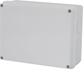Коробка разветвительная EBX31-03-65, 10 выбивных отверстий, IP65, светло-серая 39559