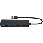 USB Концентратор HARPER HUB-04M Black