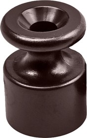 Изолятор для наружного монтажа rf, пластик, коричневый, 10 штук/упаковка R1-551-22-10
