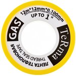 Лента ФУМ для газа 1 12м*12мм*0.1мм 20155