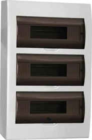 Фото 1/10 Щит распределительный IEK (MKP12-N-36-40-05) ЩРН-П-36 для уст.мод.устр. навесной 307мм 99мм 473мм 66