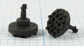 Instrument foot 21.5x12, rubber, Instrument foot