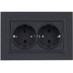 Socket 2-m SP BRITE RSSH12-3-BrG 16A assembled with ground protection ...