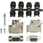 D45ZK25-DB25P-K, D45ZK 25 Way D-sub Connector