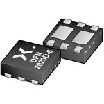 Фото 2/2 PBSS4160PANSX, Массив биполярных транзисторов, Двойной NPN, 60 В, 1 А, 510 мВт, 70 hFE, SOT-1118
