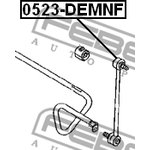 0523-DEMNF, 0523DEMNF_тяга стабилизатора переднего!\ Ford Fiesta 01 /Fusion ...