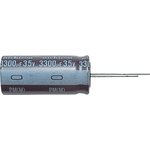 220μF Aluminium Electrolytic Capacitor 16V dc, Radial, Through Hole - UPM1C221MPD