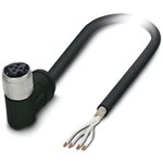 1407320, Female 4 way M12 to Sensor Actuator Cable, 2m