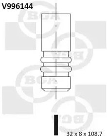 V996144, Выпускной клапан