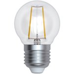 Светодиодная лампа Форма шар Серия Sky LED-G45-9W/3000K/E27/CL PLS02WH UL-00005174