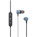 Наушники Bluetooth вакуумные с шейным шнурком More choice BG20 (Blue)