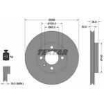 92036803, Диск тормозной VW CADDY II 95-04, CORRADO 89-95, GOLF II 86-91 ...