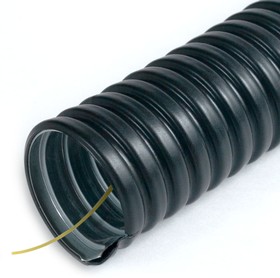Фото 1/2 Металлорукав в ПВХ изоляции Р3-ЦП-Мр-НГ-20 с/з (50м/уп) Промрукав