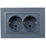 Socket 2-m SP BRITE RSSH12-3-BrM 16A assembled with ground protection ...